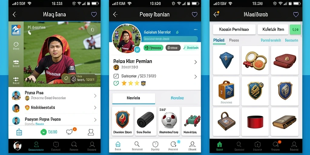 Tampilan antarmuka yang user-friendly.