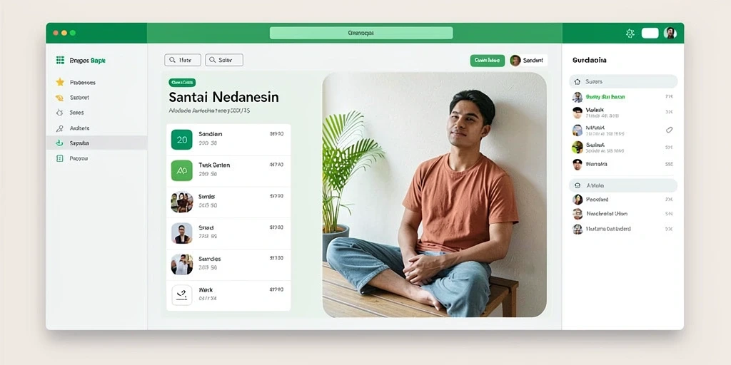 Tampilan antarmuka yang menarik dan user-friendly.