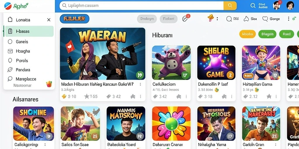 Tampilan antarmuka yang menarik dan mudah digunakan.