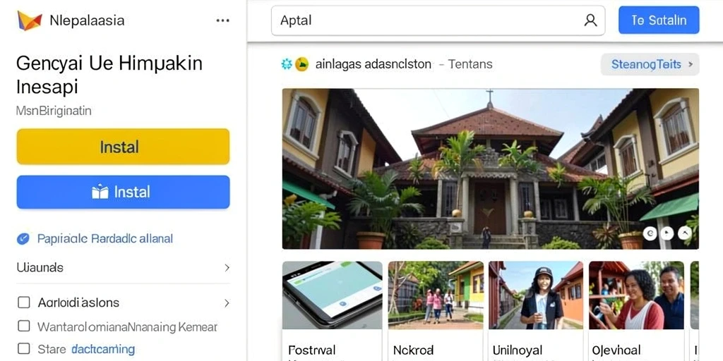 Tampilan menarik dengan tema slot yang beragam.