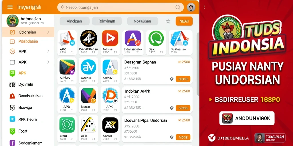 Tampilan awal yang menarik dan intuitif.