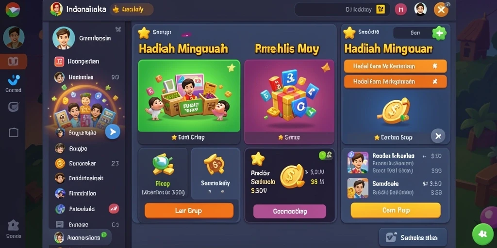 Tampilan antarmuka HOKIVIP yang menarik dan mudah dinavigasi.