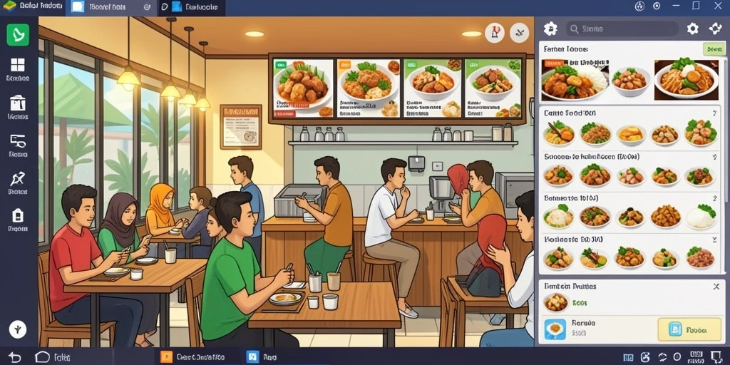 Tampilan antarmuka HOMETOGEL yang modern dan menarik.