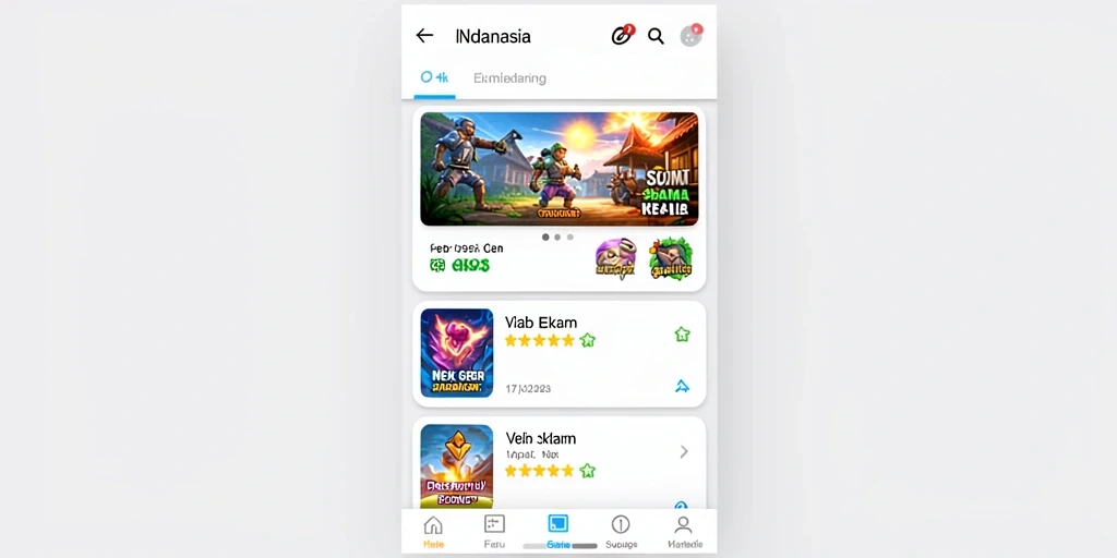 Tampilan menu utama yang menarik di JERUKBET.