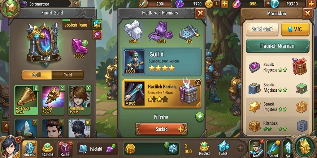 Tampilan awal yang menarik dan intuitif.