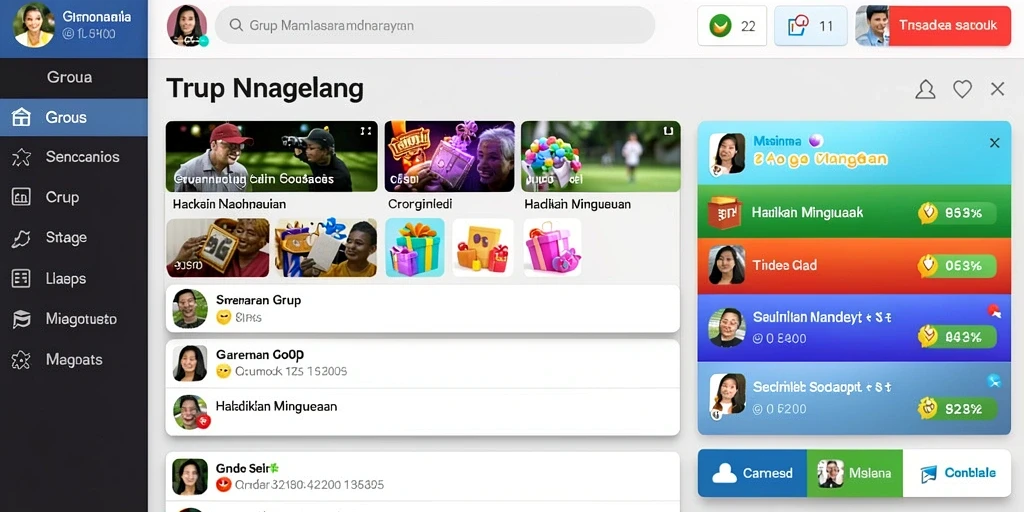 Tampilan antarmuka NADIMTOGEL yang menarik dan modern.