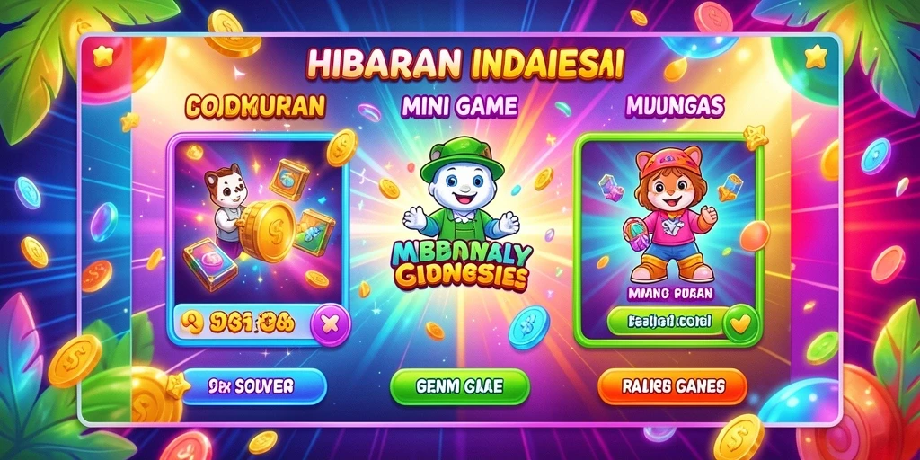 Tampilan utama aplikasi OKWIN yang menarik dan informatif.