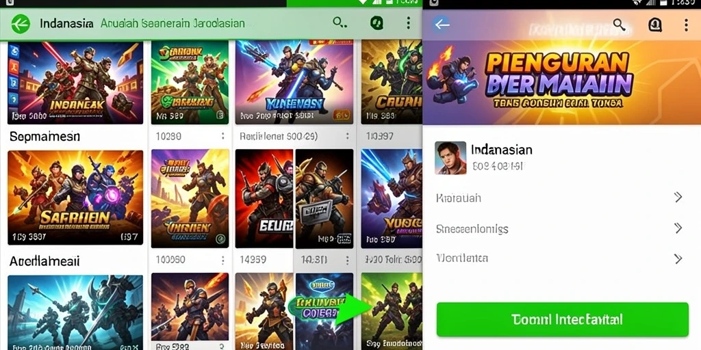 Screenshot aplikasi OLX128 menunjukkan tampilan antarmuka yang menarik.