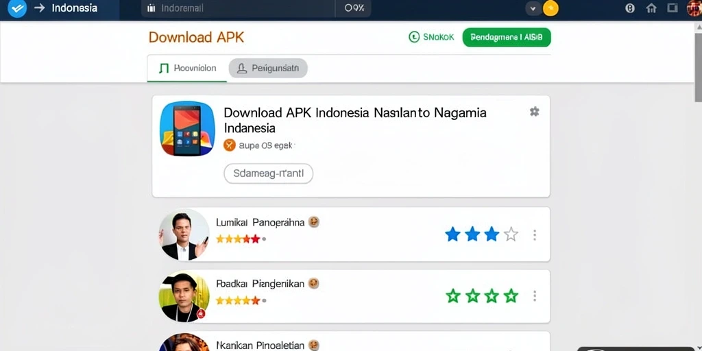 Tampilan antarmuka yang mudah dinavigasi.